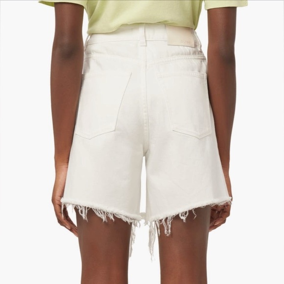 DL1961 White High Waist Denim Shorts NWT - Picture 2 of 3